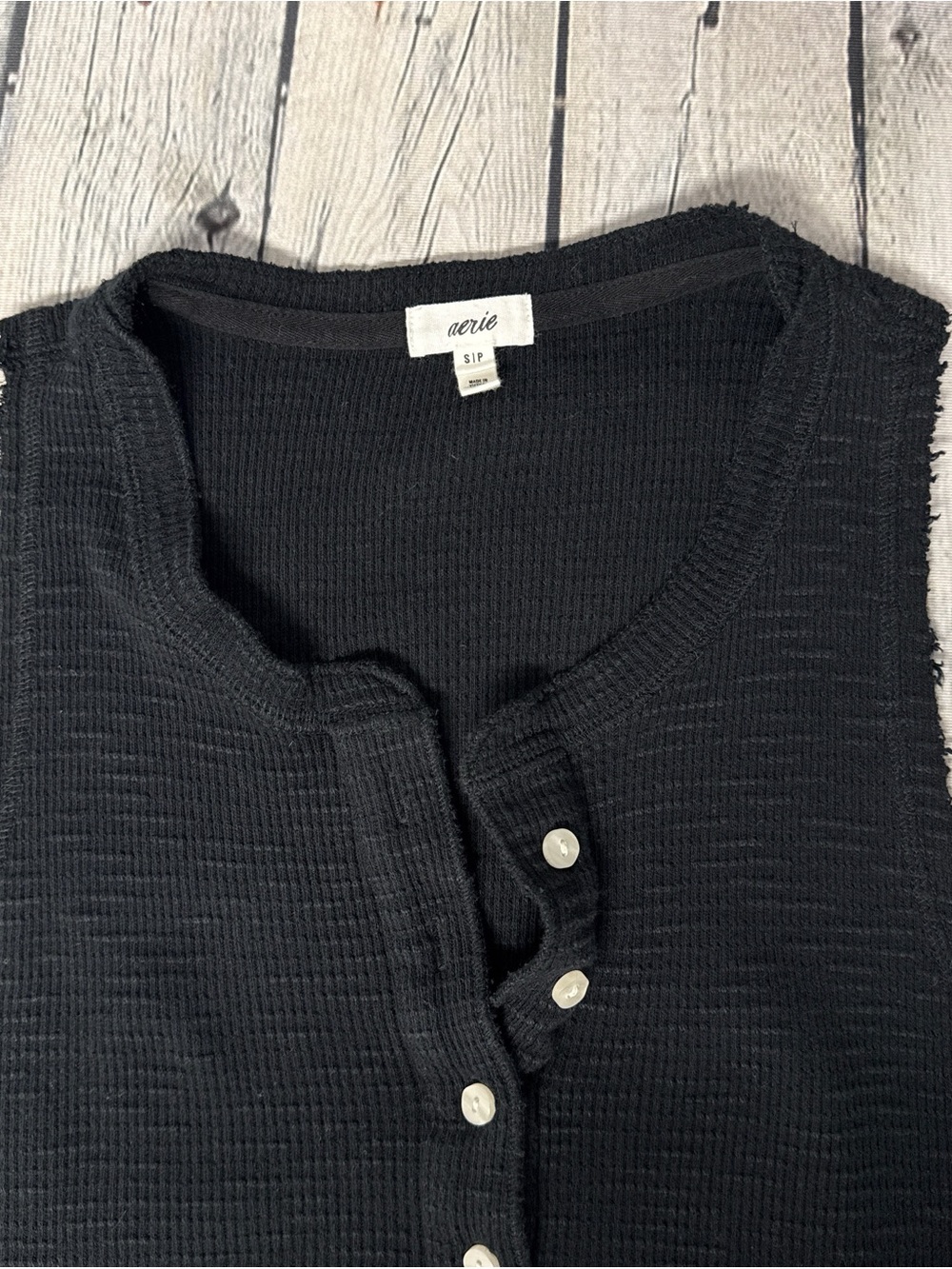 Aerie Sunspun Waffle Tank - Picture 5 of 5
